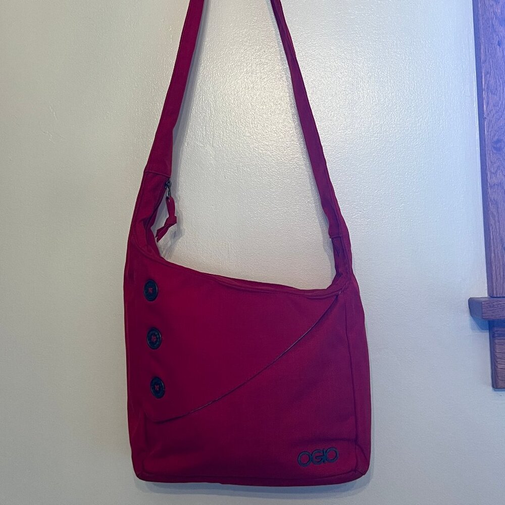 Dark Red Ogio Crossbody Purse